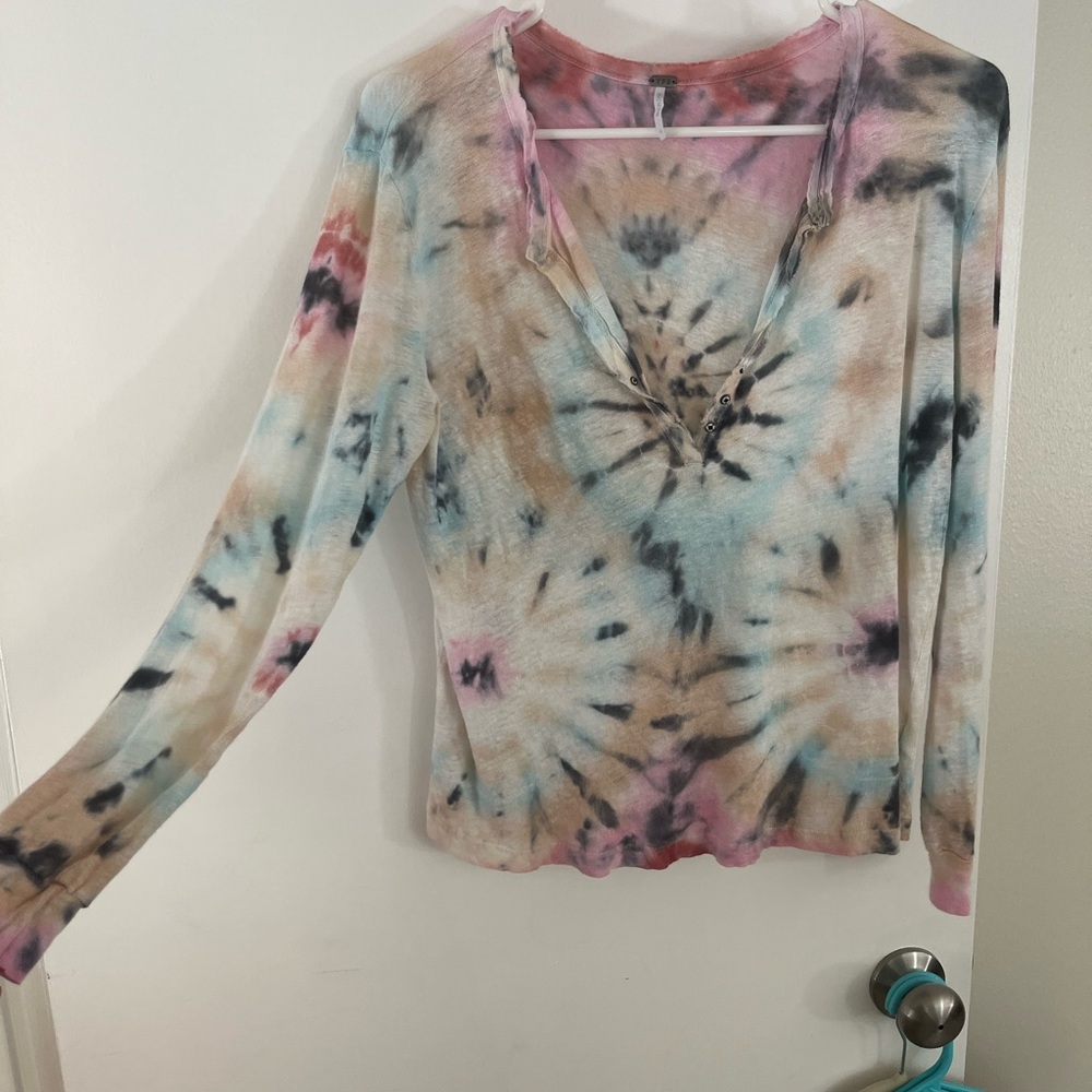 YFB Tie-Dye Long Sleeve Top